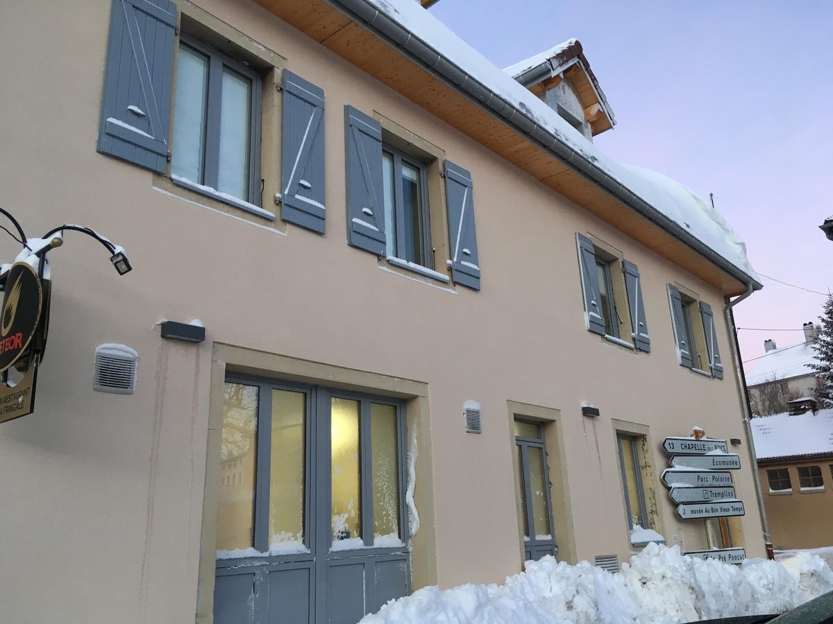 Hotel Les Tremplins La Chaux Neuve Exteriör bild